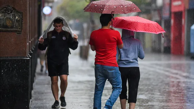 Alerta por tormentas para el centro y norte de Santa Fe: 11 departamentos afectados