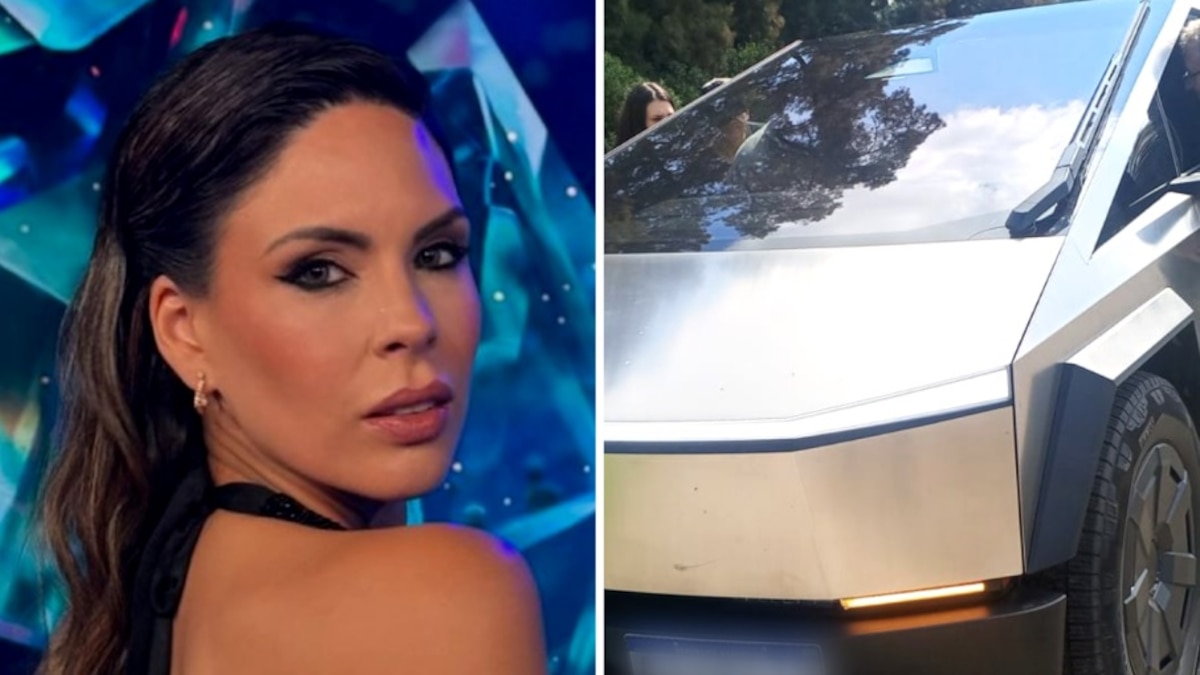 Barby Franco protagonizó un choque en Ruta 3 a la altura de Cañuelas con su Tesla