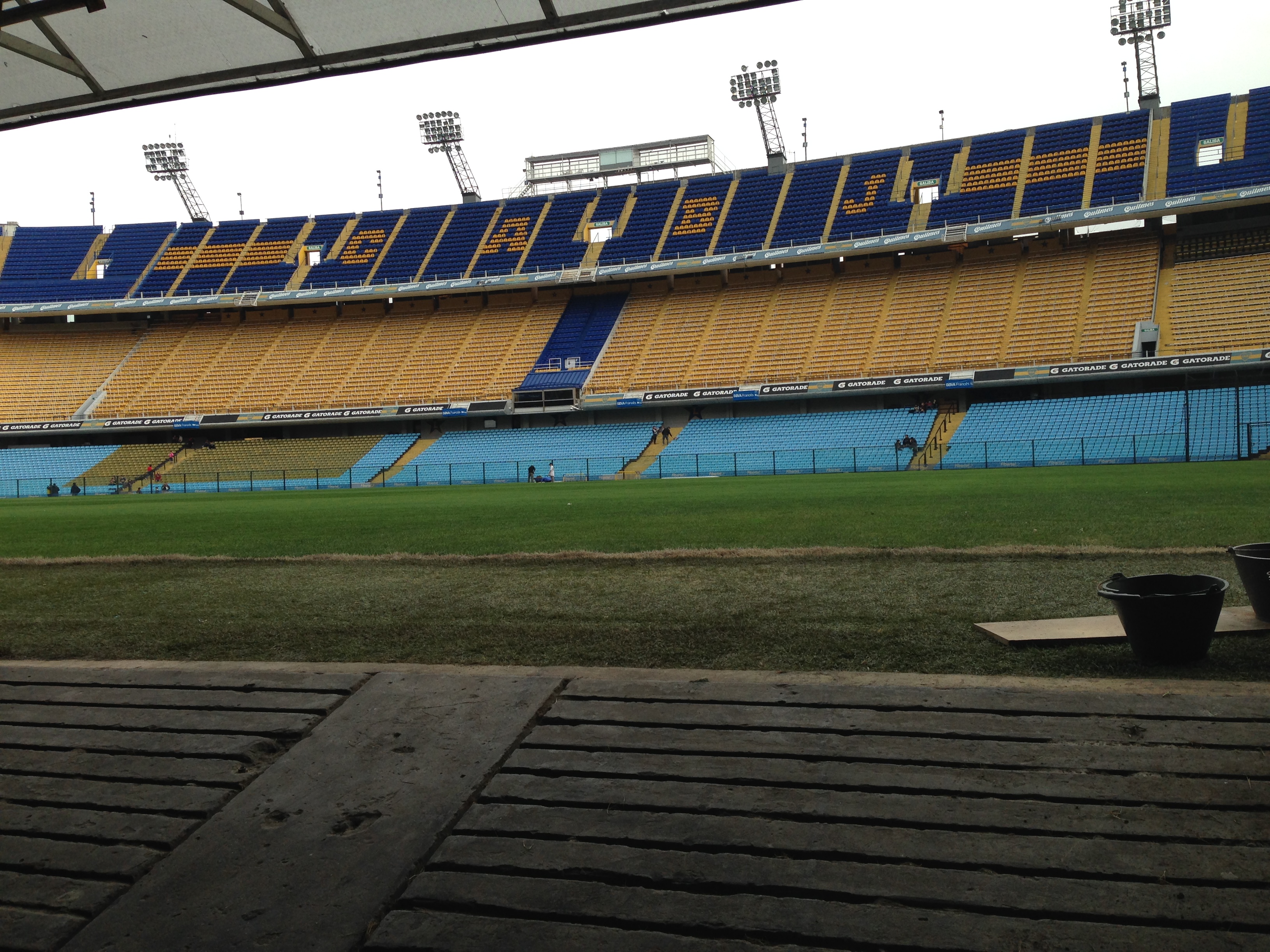 La Bombonera. Bonaero, Argentino.