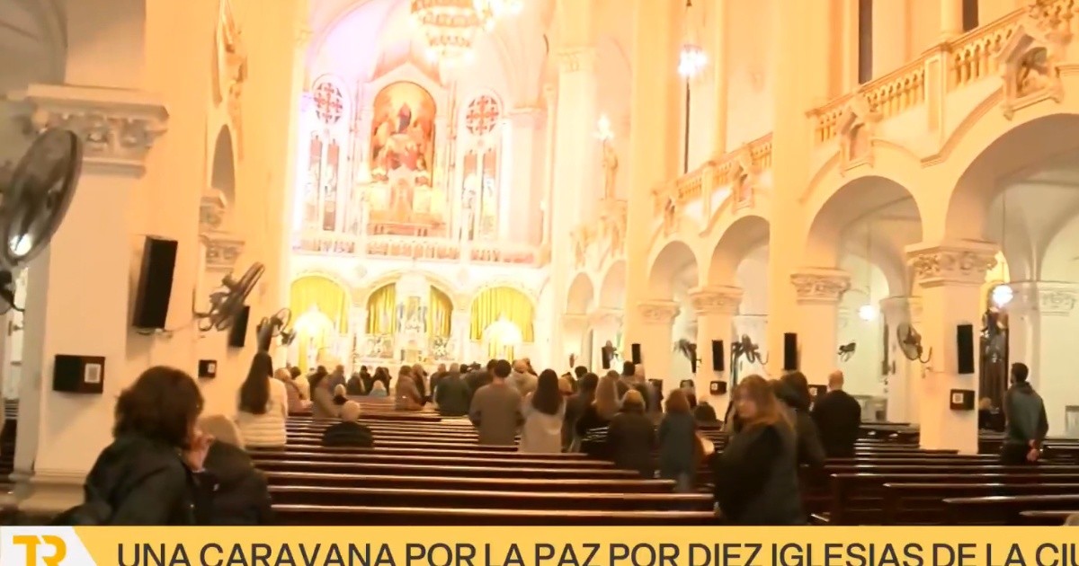 Caravana por la paz recorre el macrocentro de Rosario