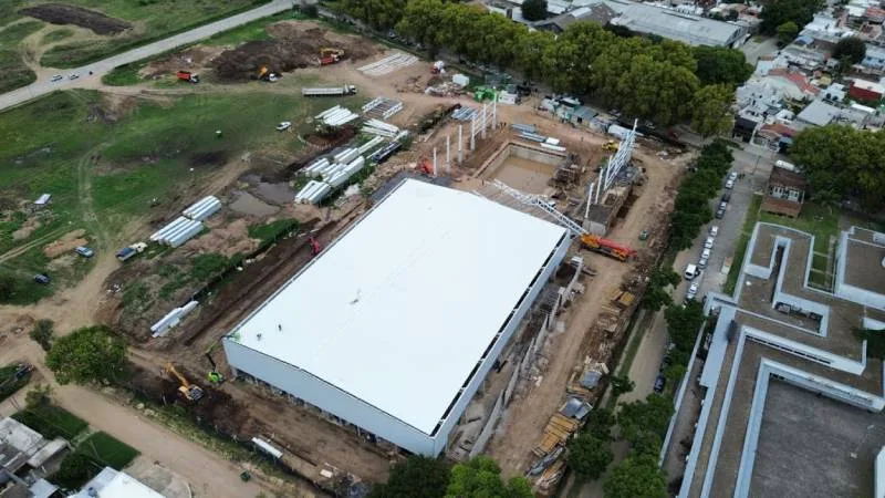 Centro Acuático en Rosario: obra al 60% y plazo acotado antes de los Juegos Suramericanos