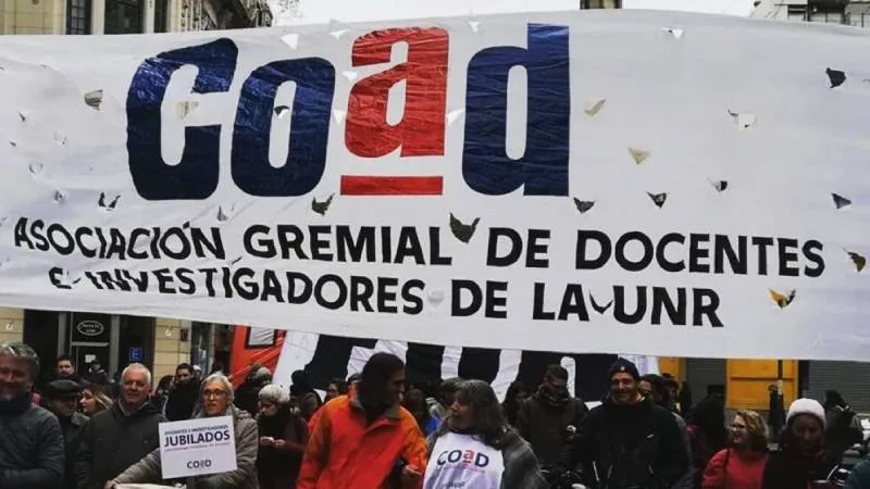 COAD anunció paro de la UNR y movilizaciones del 16 al 19 de junio