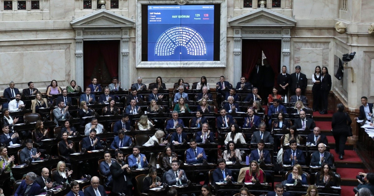 Diputados debate la reforma a la Ley de Glaciares que habilita decisiones provinciales sobre perímetros periglaciales