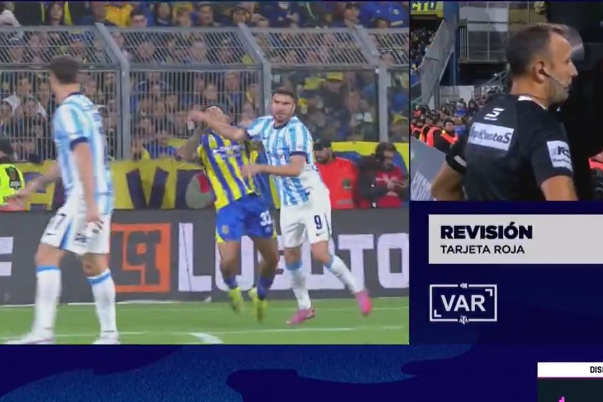 Expulsión de Adrián Martínez en Central-Racing: VAR, polémica y consecuencias