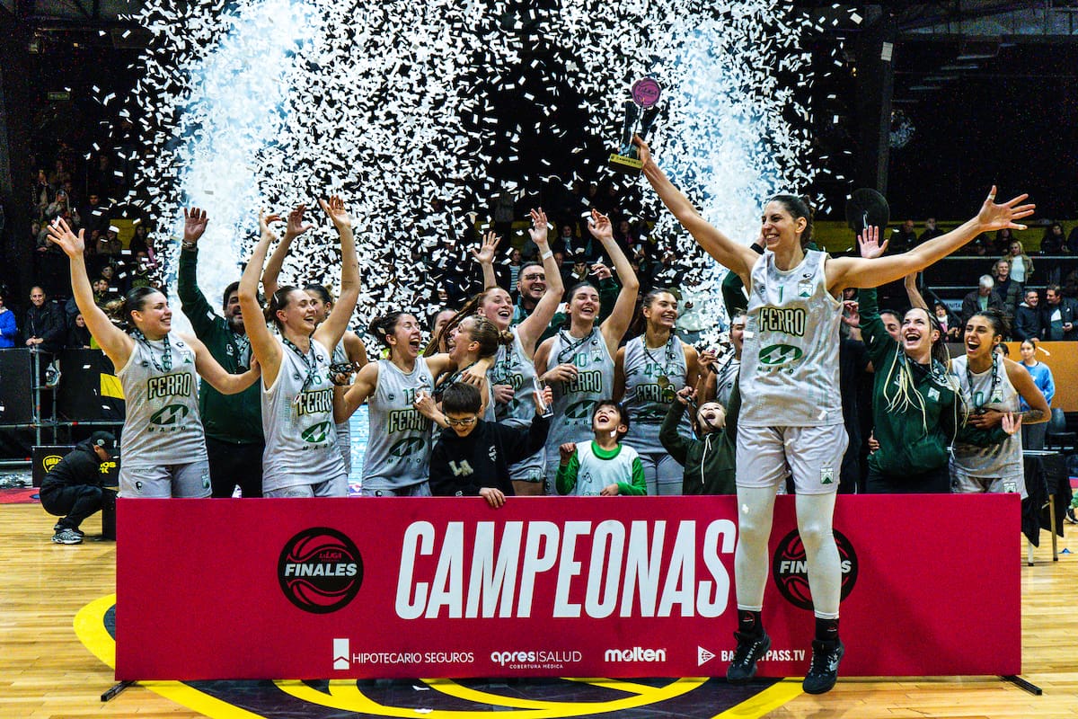 Ferro tricampeón: una final que puso al básquet femenino en primera fila