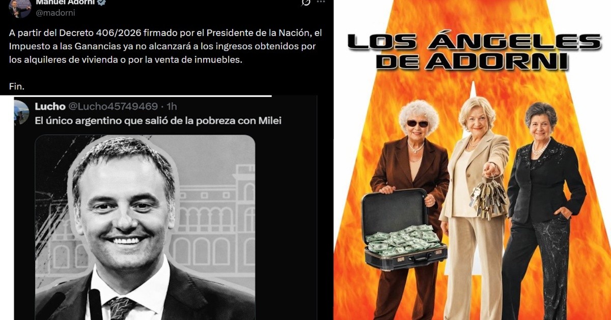 Gobierno elimina Ganancias sobre alquileres y ventas: ¿qué cambia y quién lo paga?