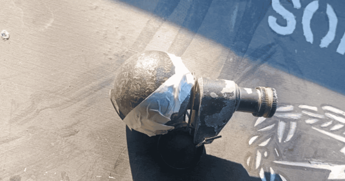 Hallaron una granada FMK 2 entre expedientes en la Fiscalía de San Jorge