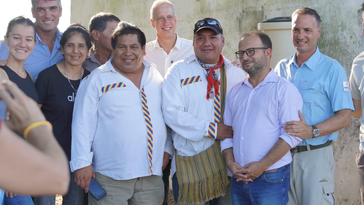 Los Laureles: primera red de agua potable para la comunidad mocoví