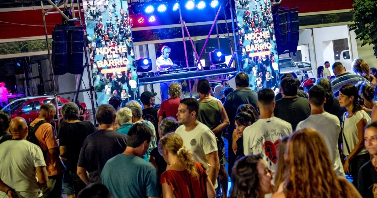 Noche en mi Barrio: primera edición 2026 en Fisherton con tramo peatonal