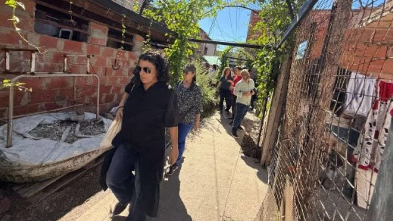Organismos internacionales visitaron barrio Moreno para evaluar infraestructura verde
