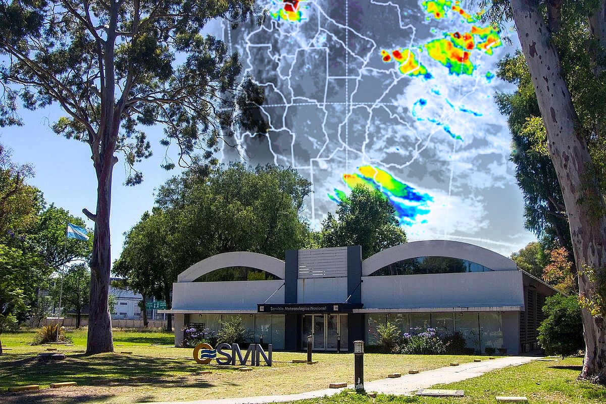 Paro y abrazo en el SMN por 240 despidos que ponen en riesgo servicios críticos