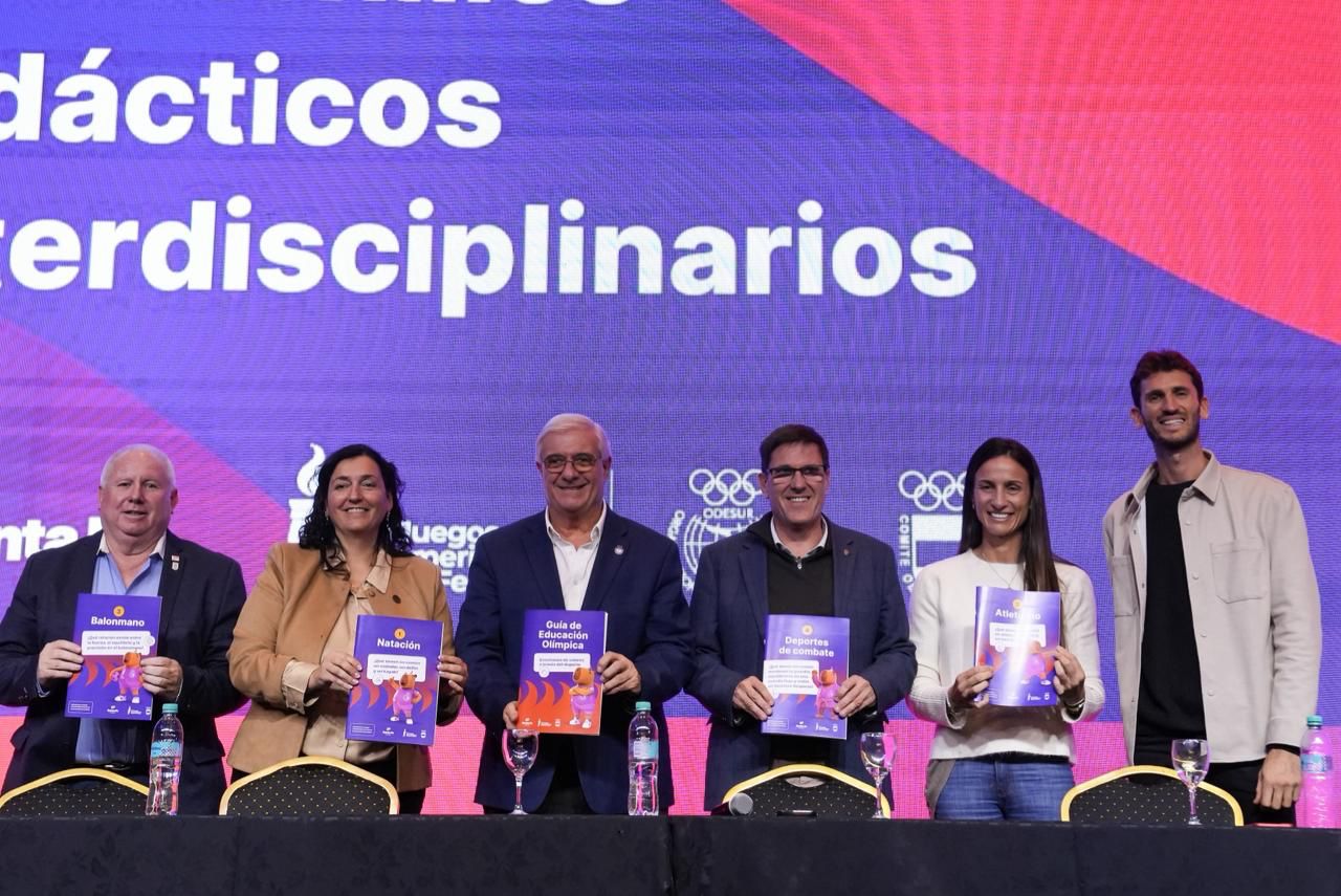 Santa Fe lleva los Juegos Suramericanos al aula con 10 cuadernillos