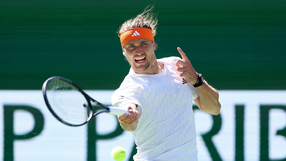 Sinner y Zverev en semis de Indian Wells; Zeballos a un triunfo del número uno